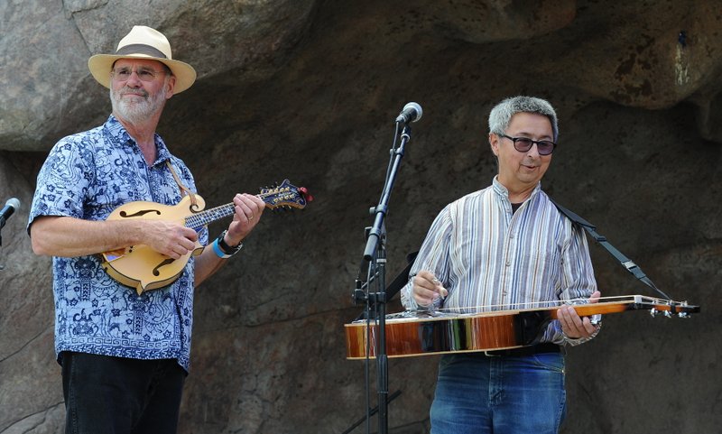 Ernie Martinez at HIgh Peaks Music Festival Sept 2014 with Drew Horton