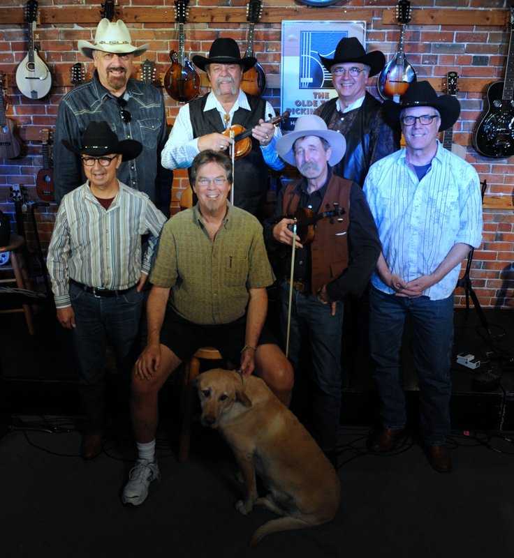 back: Jon Chandler, Johnny Neill, Al Doc Mehl;  Front:  Ernie Martinez, Kit Simon, Pop Wagner, Jeff Graves