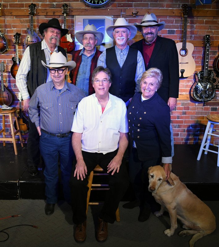 Back:  Johnny Neill, Pop Wagner, Mike Fleming, Jon Chandler;  Front:  Ernie Martinez, Kit Simon, Carol Heuchan