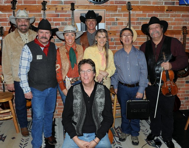 Back:  Jon Chandler, Jeff Graves;  Middle:  John Cunningham, Eli Barsi, Patty Clayton, Ernie Martinez, Johnny Neill;  Front: Kit Simon