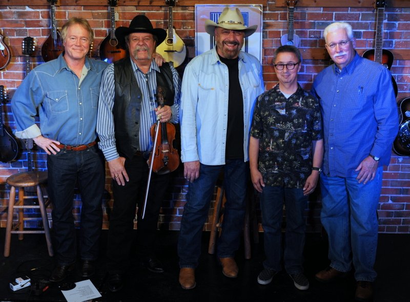 back: Jon Chandler, Ernie Martinez, Mary Gifford, Johnny Neill, Jeff Graves;  front: Kit Simon