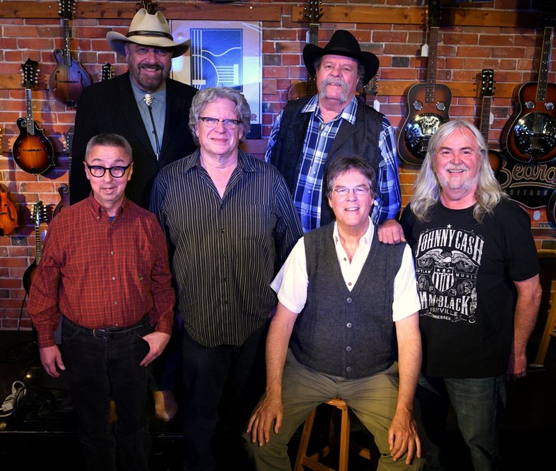 back: Jon Chandler, Johnny Neill; front: Ernie Martinez, John Macy, Kit Simon, Dana Vernon