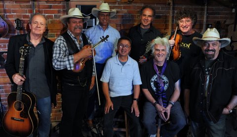 Back: Rory McNamara, Johnny Neill, Jeff Graves, Kyle Alden, John Caufield;  Front: Ernie Martinez, Fergus Feely, Jon Chandler