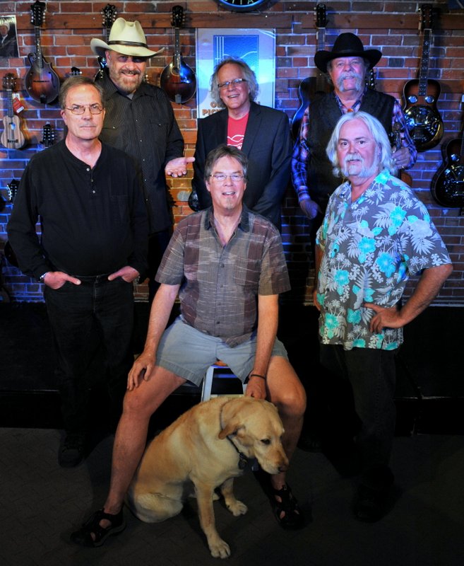 back: Jeff Graves,Jon Chandler, Jim Ratts, Johnny Neill;  front:  Butch Hause, Kit Simon, Dana Vernon