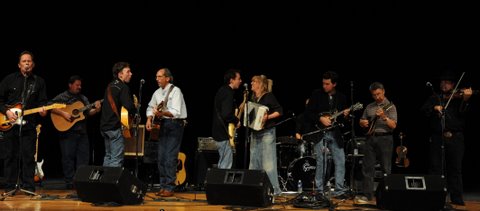 Ernie Martinez with Dakota Blonde
                                  and Sons & Brothers Band